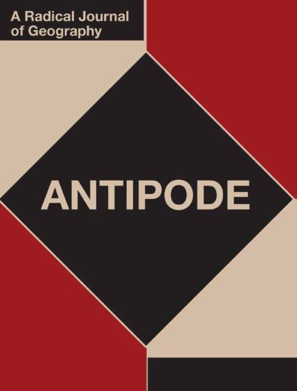 Singh, David. “Wind Masculinities: Extractive, Caste, and Nationalist Rule in Rural India.” Antipode. 2026.